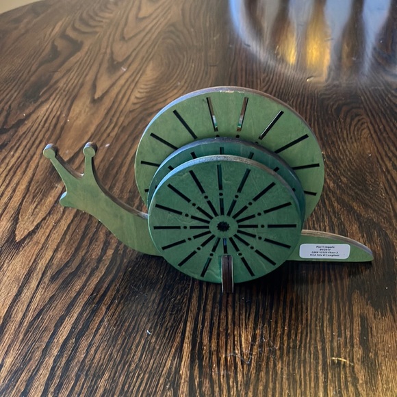 Cute 2017 Pier 1 Snail Coaster Set - Picture 2 of 12